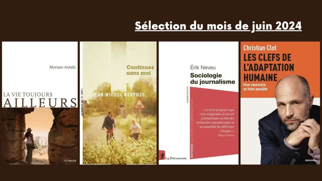 5 livres du mois de juin 2024